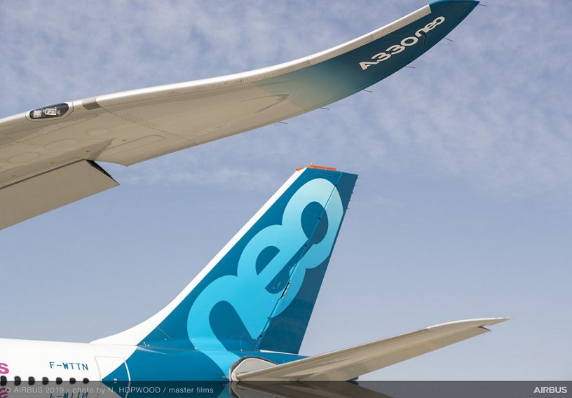 A330neo on ground – Dubai Airshow 2019