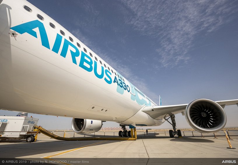 A330neo on static display –Dubai Airshow 2019