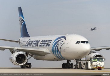 A330-200F埃及航空公司 - 迪拜航空展2019