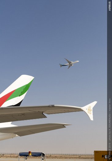 A330neo flight presentation – Dubai Airshow 2019
