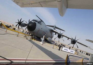 A400M on Static Display at Dubai Airshow 2019