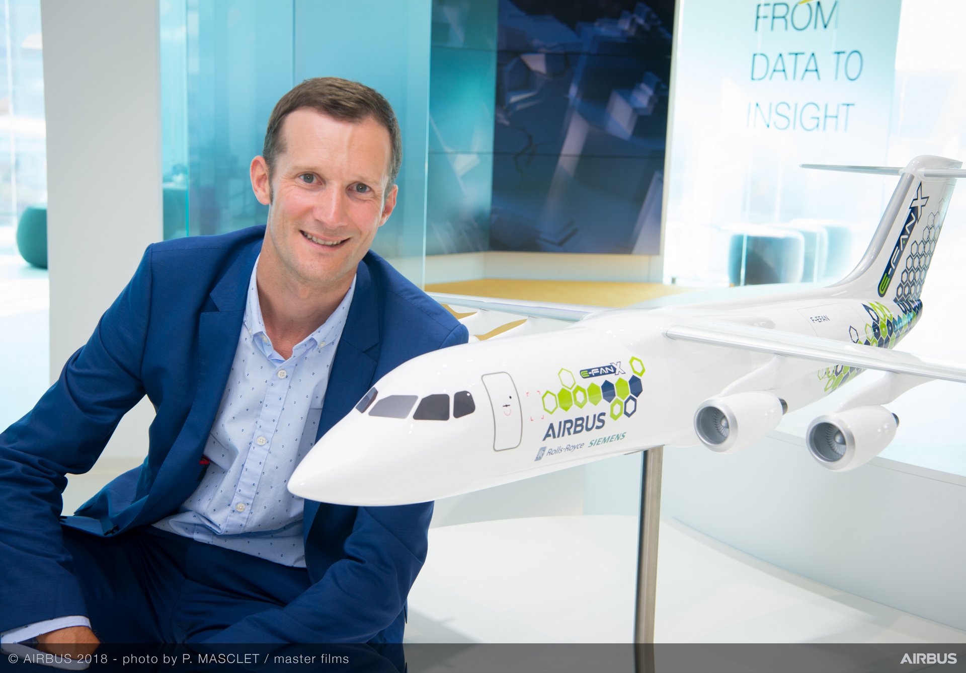 Olivier Maillard, Delivery Team Leader Beluga XL rear fuselage at Airbus