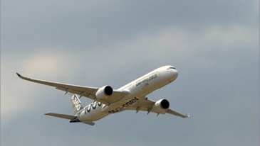 2018范堡罗航展A350-1000飞行演示