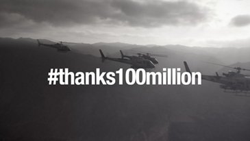 Thanks 100 Million 