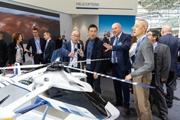 Racer at Helitech International 2018