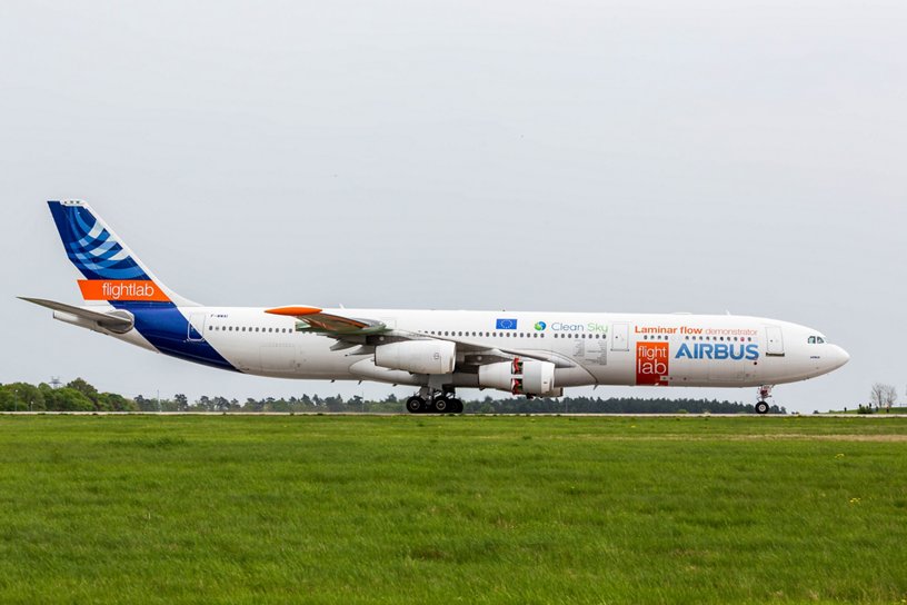 A340 BLADE landing at ILA 2018