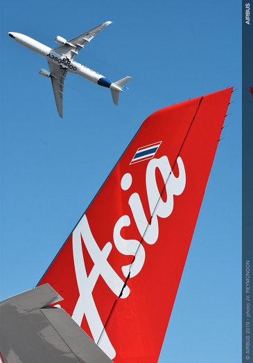 A350-1000 in flying display – Paris Air Show 2019 – Day 1