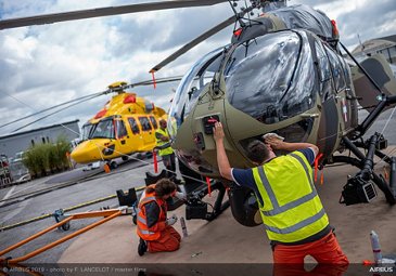 Static Display ambiance at Paris Airshow 2019- Before opening