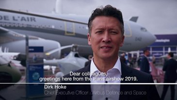 Interview of Dirk Hoke at Paris Airshow 2019