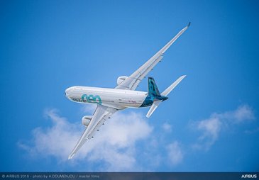 A330neo flying display at Paris Airshow 2019 - PAS2019 Day 5