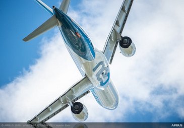 A330neo flying display at Paris Airshow 2019 - PAS2019 Day 5