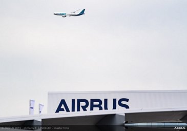 A330-900 Flying Display at Paris Airshow - PAS2019 Day 2