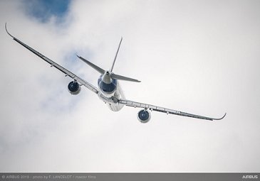 A350-1000 flying display – Paris Air Show 2019 – Day 4 