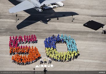 Airbus 50-year anniversary – Paris Air Show 2019 