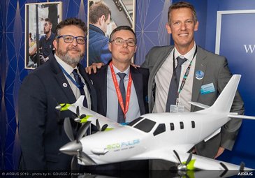 EcoPulse announcement Airbus Daher Safran Partnership - PAS2019 Day 1