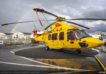 Airbus H175 NHV static display at Paris Airshow 2019 - Day 4