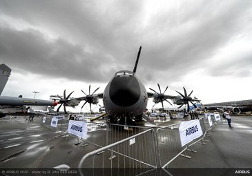 A400M on static display – SGAirshow2020 