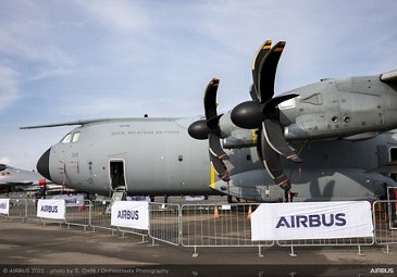 A400M on static display – SGAirshow2020 