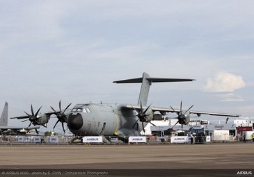 A400M on static display – SGAirshow2020 