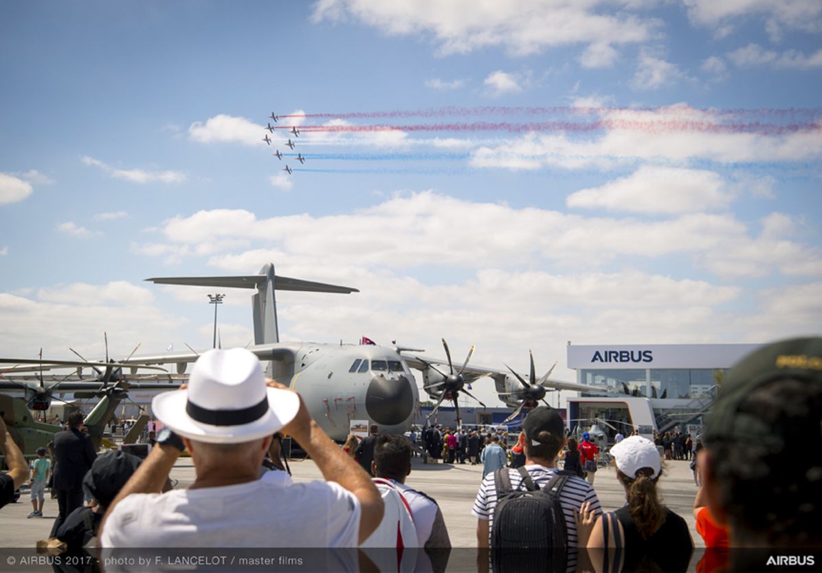 A400M and French Aerobatics Flying Display - 23 June PAS 2017