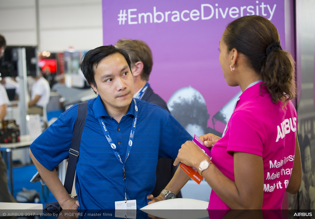 Airbus' presence at the ‘Avion des Métiers’ and ‘Forum Emploi Formation’ areas dedicated to careers, training and employment in the aerospace industry.