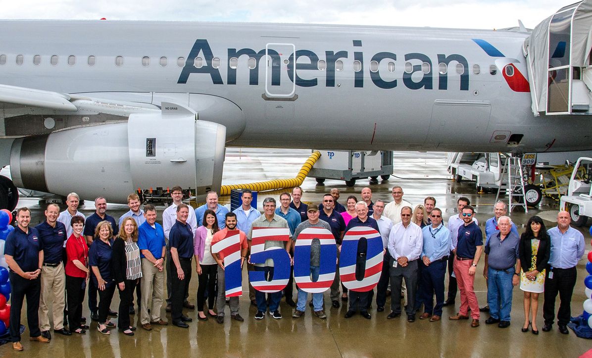 Milestone 1,500th Airbus aircraft for North America is delivered to American Airlines