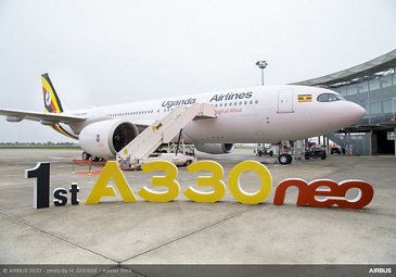 First A330neo delivery for Uganda Airlines