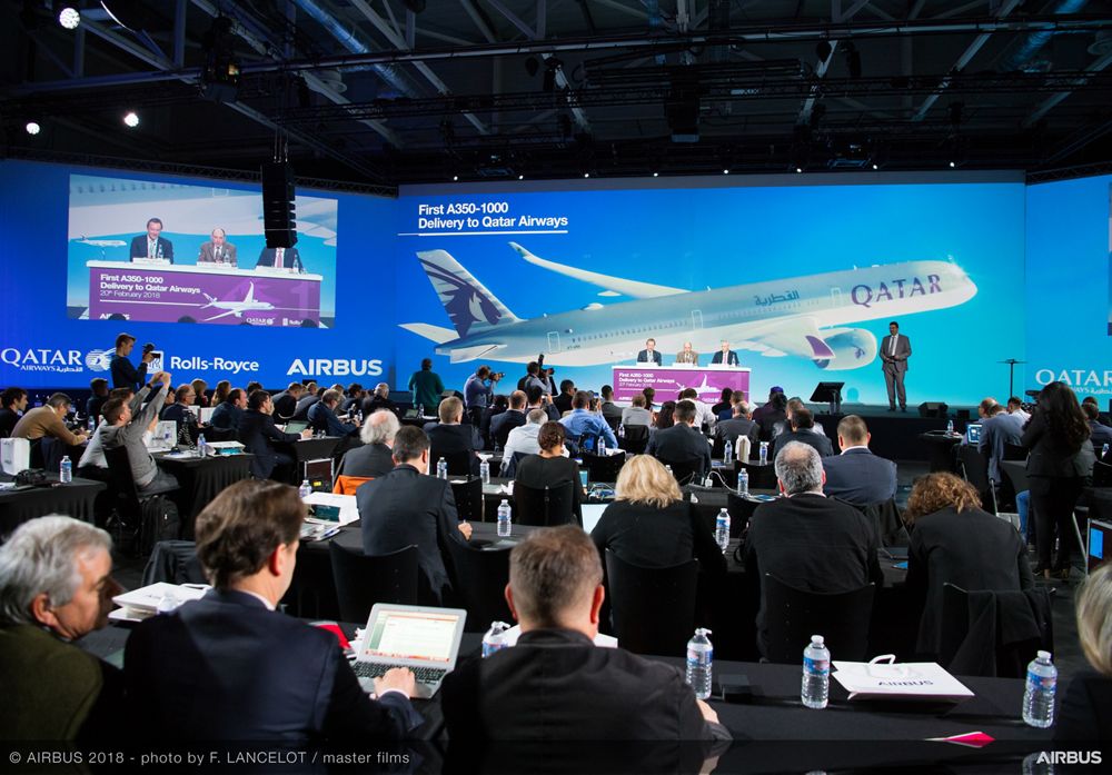 Airbus delivers first A350-1000 to Qatar Airways – 2