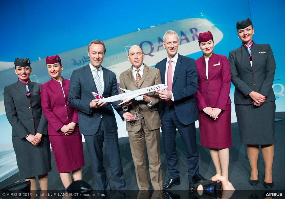 Airbus delivers first A350-1000 to Qatar Airways – 7