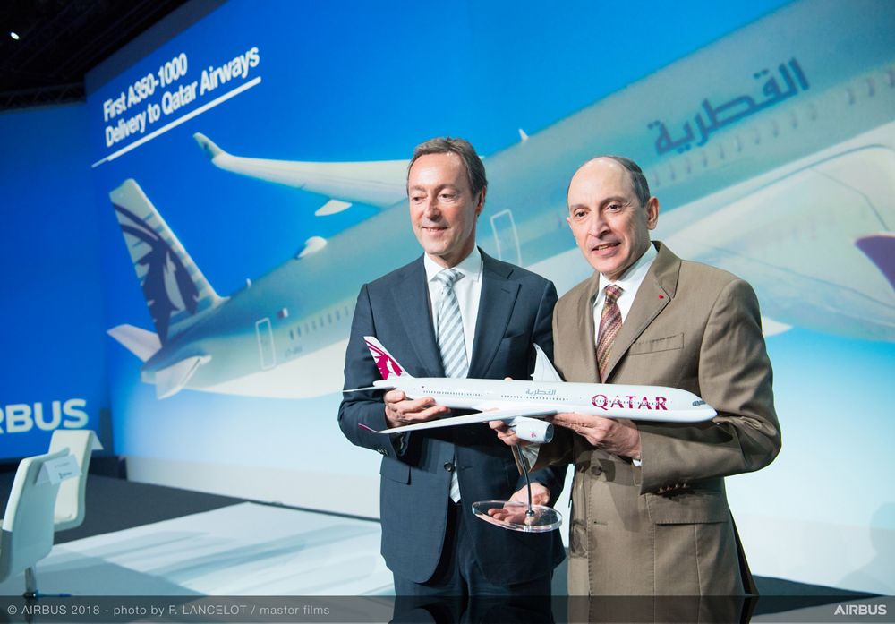 Airbus delivers first A350-1000 to Qatar Airways – 6