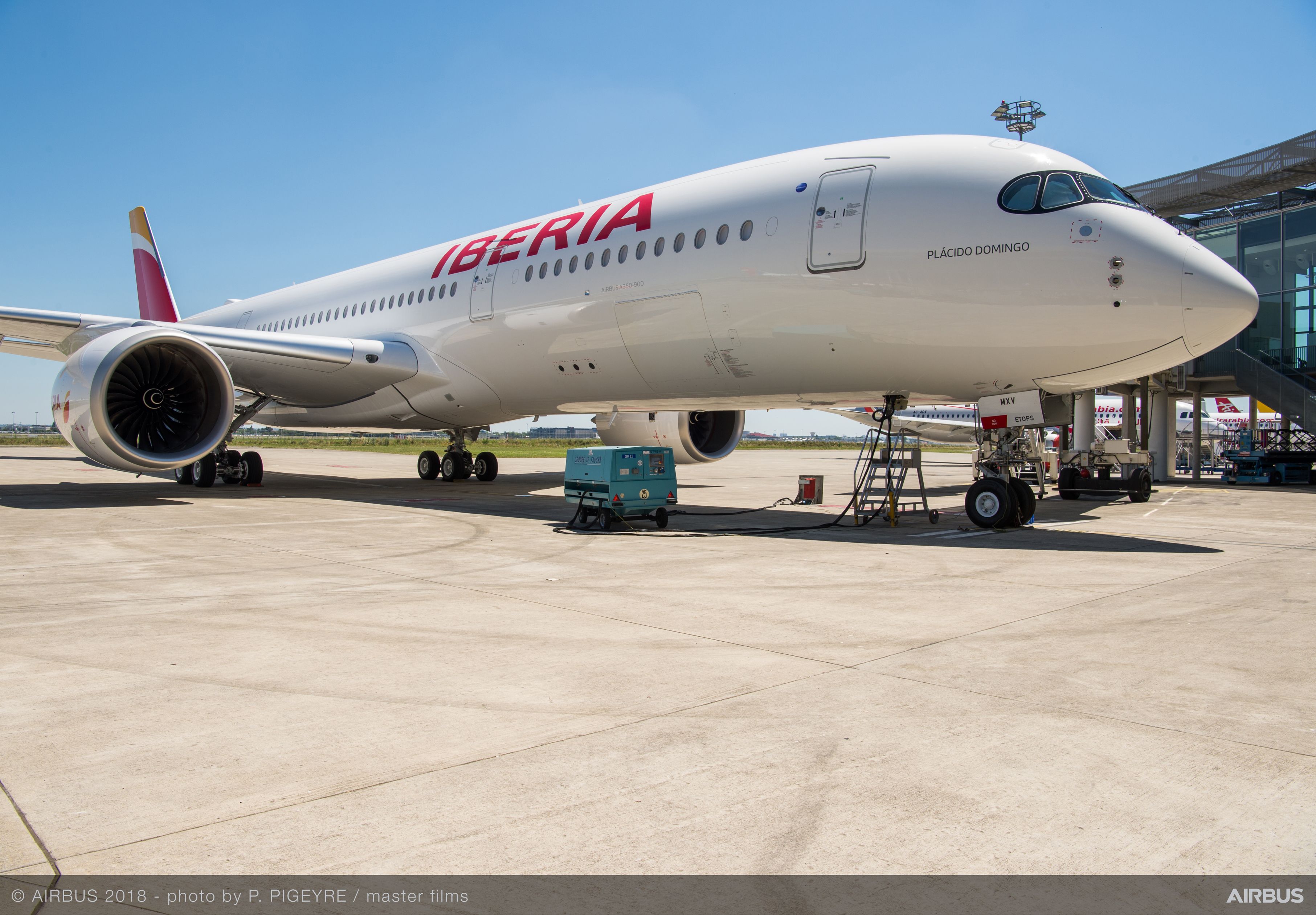 Iberia Takes Delivery Of Its First A350 900 Commercial Aircraft Airbus