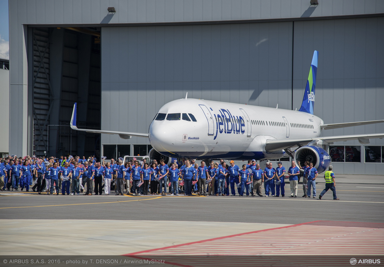 Airbus Delivers Its First Aircraft Produced In The Usa Commercial Aircraft Airbus