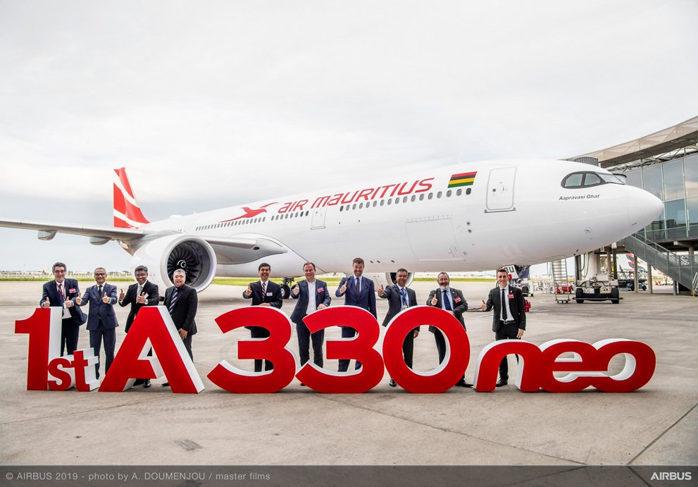 First A330neo Air Mauritius MSN1884 Delivery Ceremony