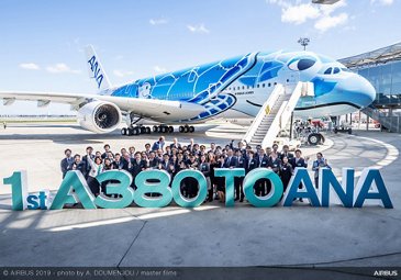 First delivery: A380 for All Nippon Airways