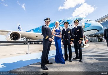 First A380 delivery ceremony for All Nippon Airways