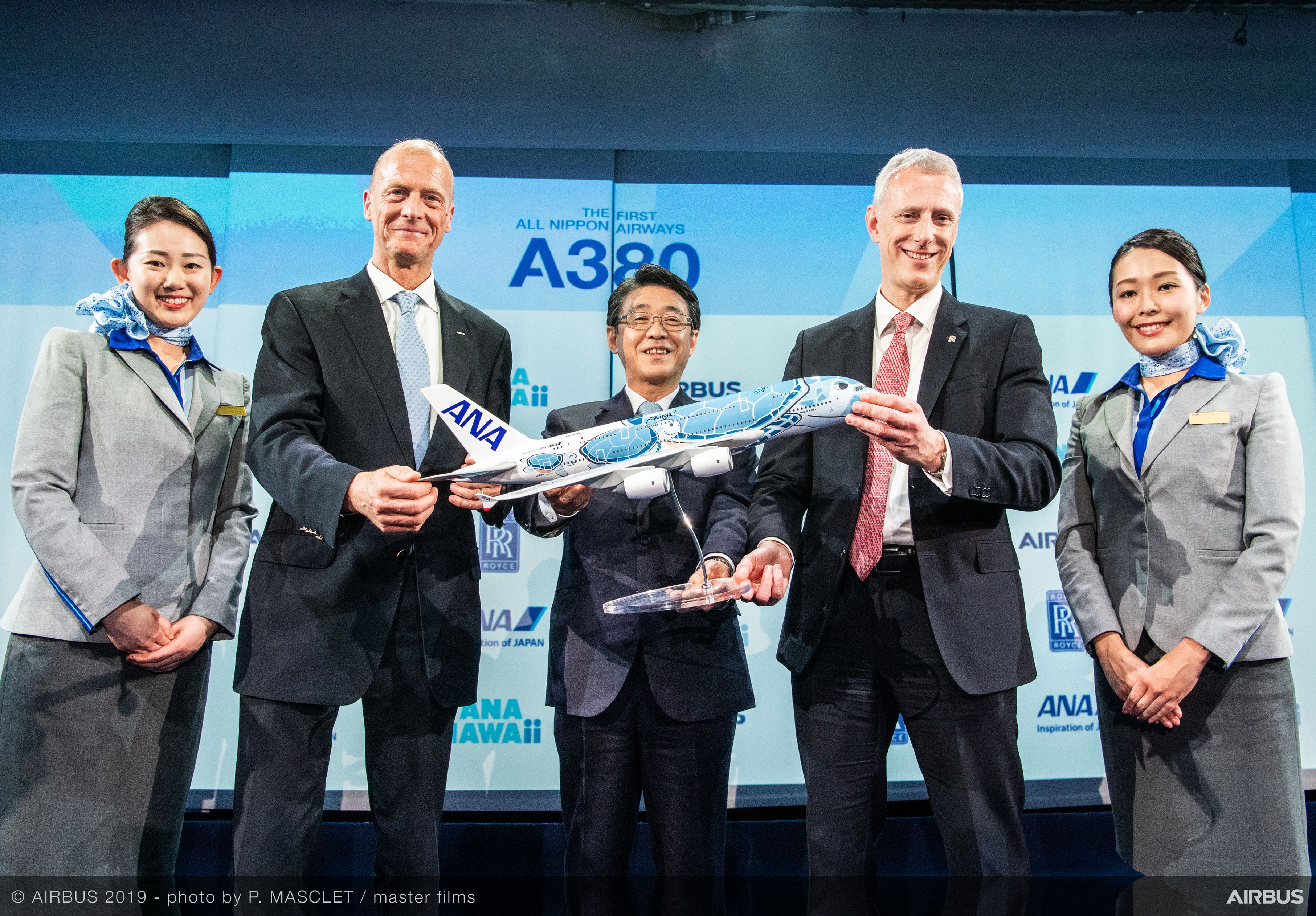 All Nippon Airways 252 Bernimmt Ihre Erste A380 Commercial