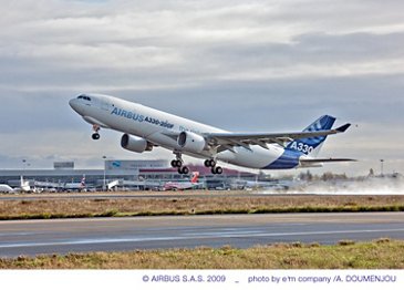 A330-200F  Airbus first flight