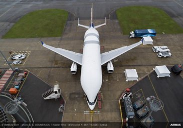 Airbus Summit 2021 Day 1 - Static Display by Drone