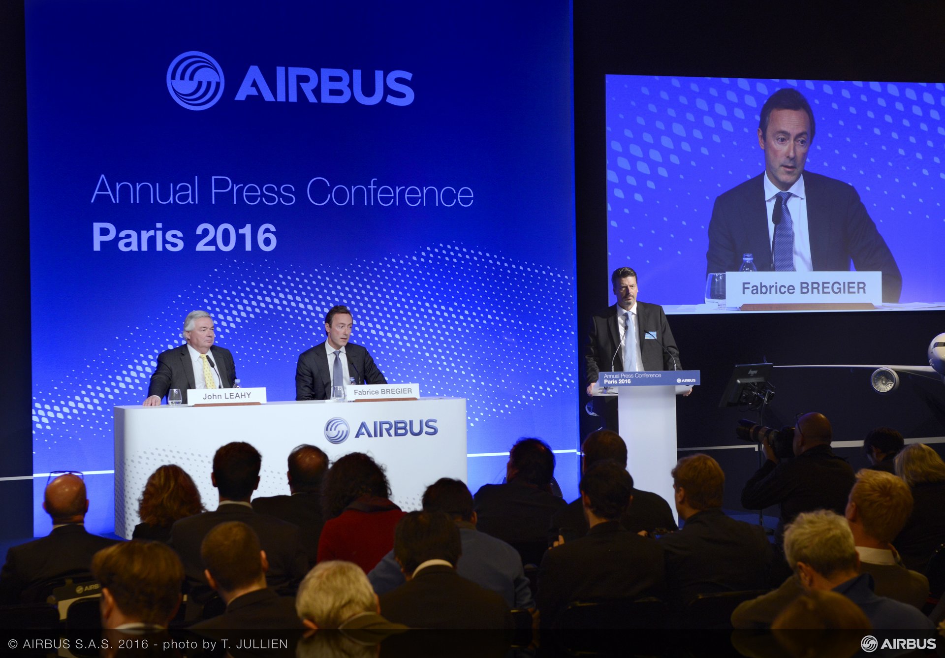 At the traditional year-opening press conference – held 12 January 2016 in Paris, France – Airbus’ top management announced the company’s 2015 results and its outlook for the year ahead