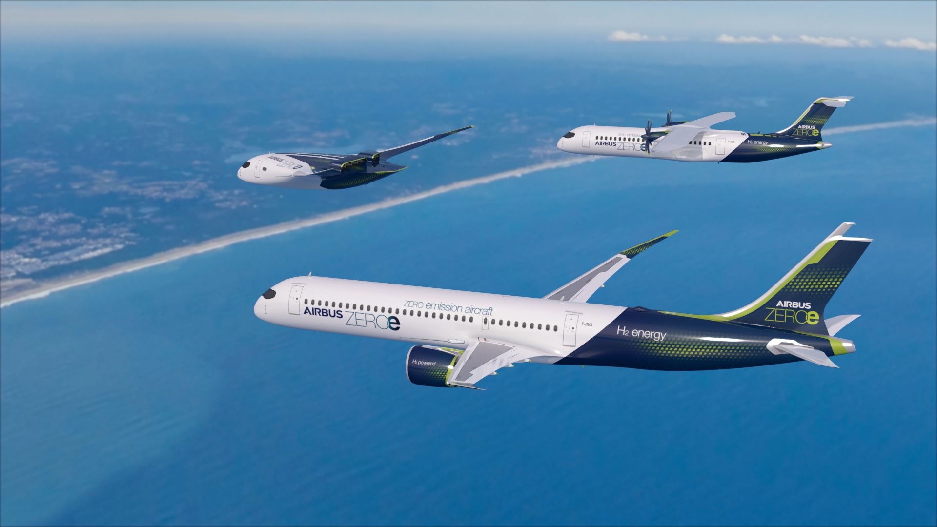 Airbus Reveals New Zero Emission Concept Aircraft Innovation Airbus