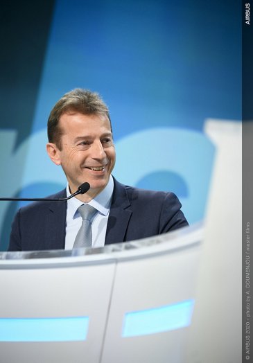 Airbus Results 2020 - Guillaume Faury speaking