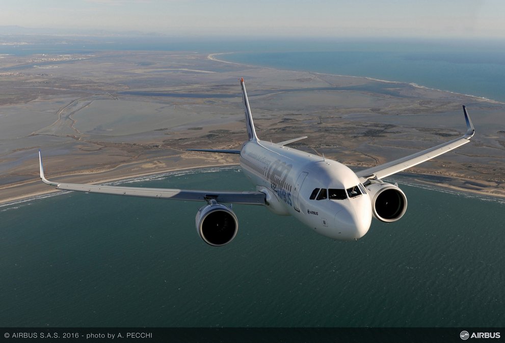 In flight: the A320neo