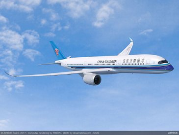 China Southern Airlines Orders 20 Airbus A350 XWBs