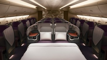 New Singapore Airlines A380 Business Class