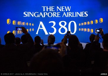 New Singapore Airlines A380 Delivery Ceremony