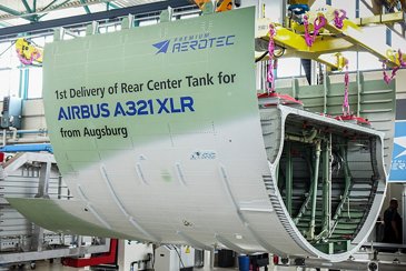 A321XLR Rear Central Tank