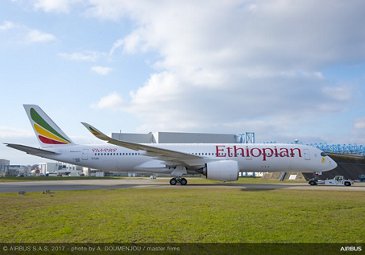 A350-900 Ethiopian Airlines On Ground