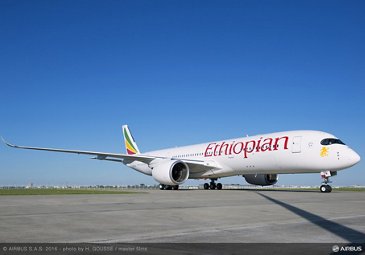 A350-900 Ethiopian Airlines On Ground