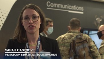 SOFINS 2021 Interview Sarah Casenove - Milsatcom Strategic Manager