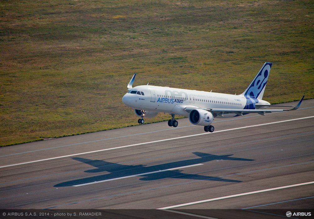 The maiden flight of Airbus’ A320neo – the fastest-selling commercial airliner ever – occurred in September 2014 from France’s Toulouse-Blagnac Airport. 